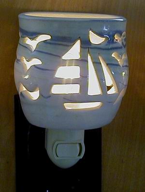 Boat Night Light day
